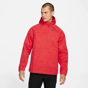 NIKE HOODED PACKABLE GOLF JACKET